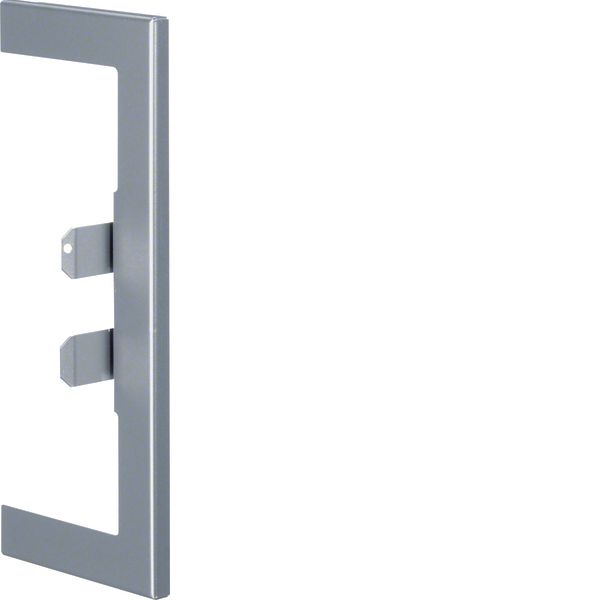 Wall cover plate for BR/A 68x170mm lid 80mm of sheet steel alu finish image 1