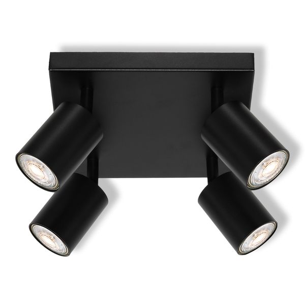 LED SPOT ELEMENTAL PL 4XGU10 BK OSRAM image 1