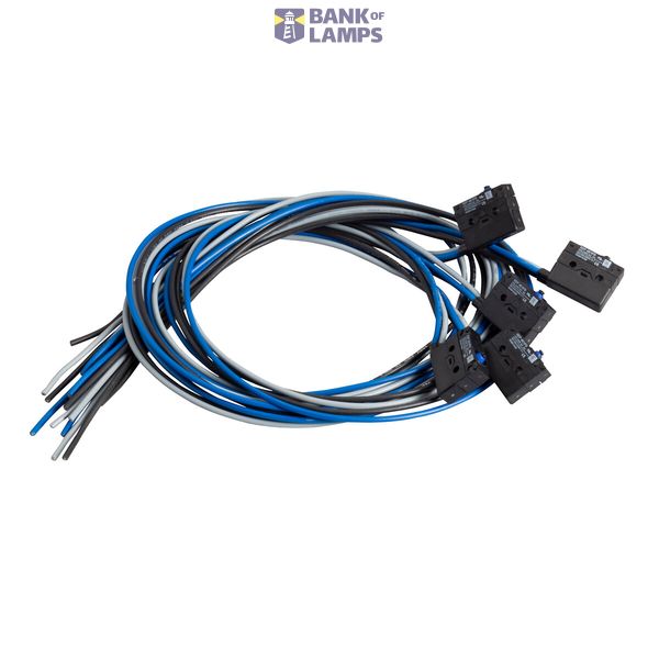 SAFETY LIMIT SWITCH METAL NC-NC-NO PLASTIC ROLLER LEVER CABLE 2M (CT à image 19