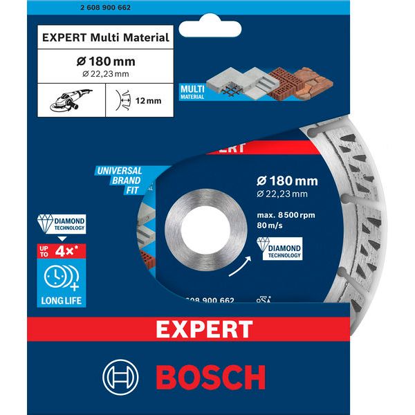 EXPERT MultiMaterial Diamond Cutting Disc 180 x 22.23 x 2.4 x 12 mm image 3