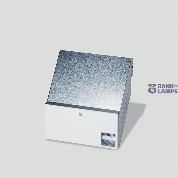 BKV 611-4/2-0 W Pass-through letterbox for installation in the wall image 1