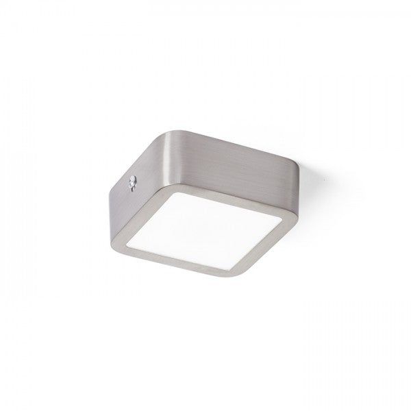 HUE SQ 9 ceiling matt nickel 230V LED 6W 3000K image 1