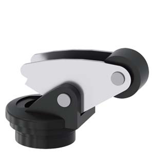 Actuator head for position switch 3SE52 angular roller lever, metal lever image 1