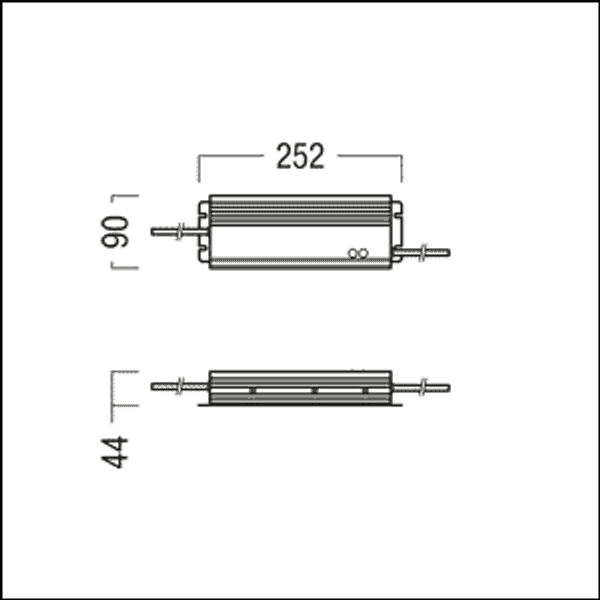 LINELIGHT DRIVER 1992A/320W EVG - Switchable control unit image 2