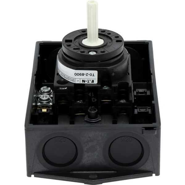 T0-2-8900/I1 On-Off switch, 3 pole + N, 20 A, 90 °, surface mounting image 6