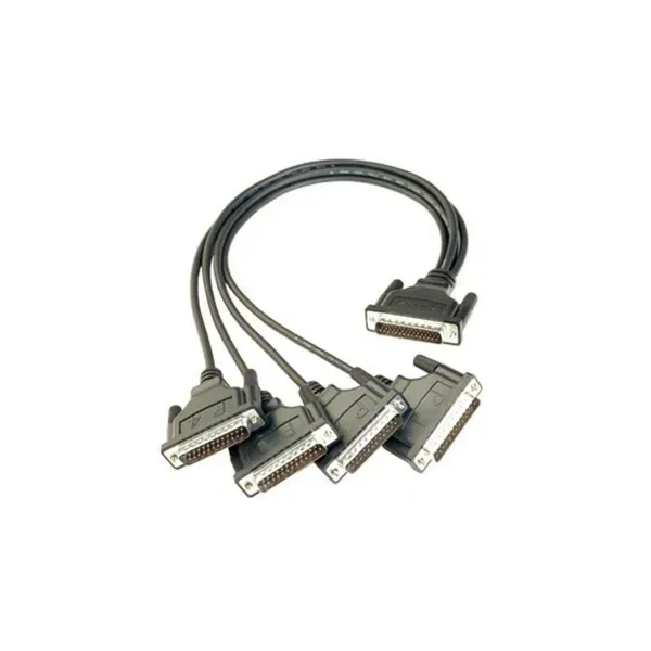 MOXA – CBL-M44M25X4-50 – Serial cable DB44 plug to 4 DB25 plugs, 50 cm image 1