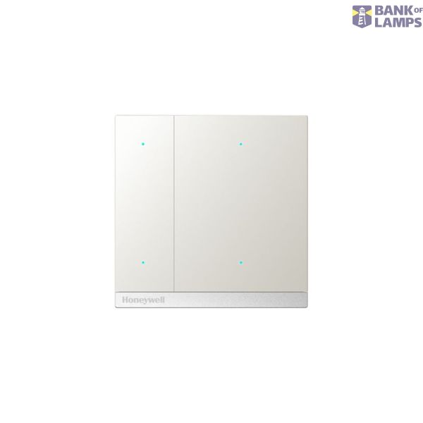 KNX push button 4-way, satin-finished titanium image 1
