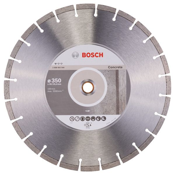Standard for Concrete diamond cutting disc 350 x 20/25,40 x 2,8 x 10 mm image 3