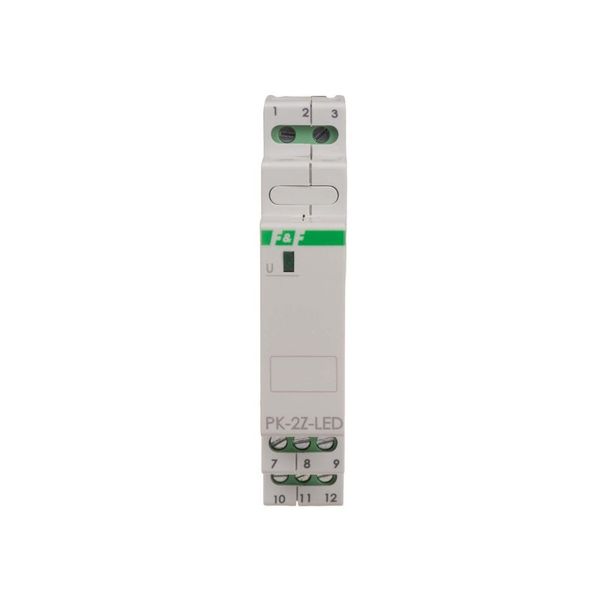 Electromagnetic relay PK-2Z-LED 24 V image 1