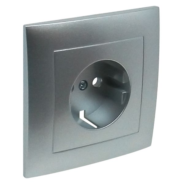 MONOBL COVER F/EARTH SOCKET (SKO TYPE) ALUMIN image 1
