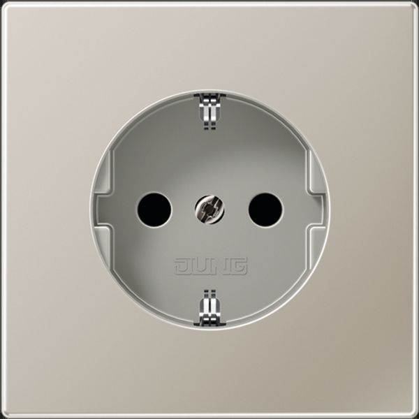 Socket stainless steel protected contact & supply safe. image 2