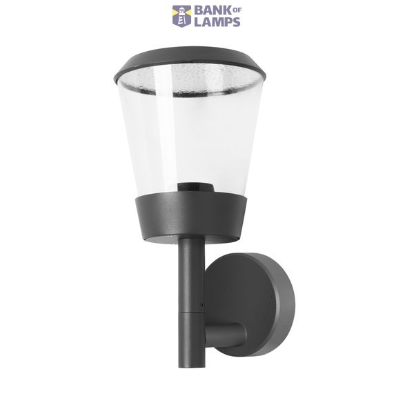 Wall Fixture IP54 Elaine E27 Max. 15W Urban grey image 1
