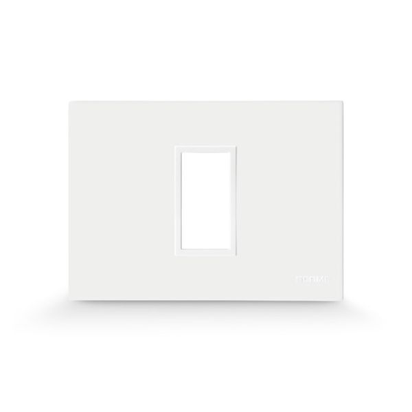 WHITE WIDE FRONTPLATE image 1