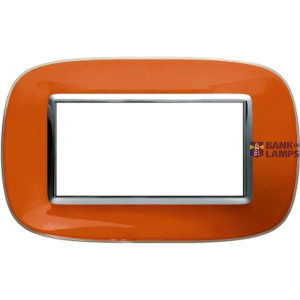AXOLUTE orange Cover frame 4X1M HB4804DR image 1