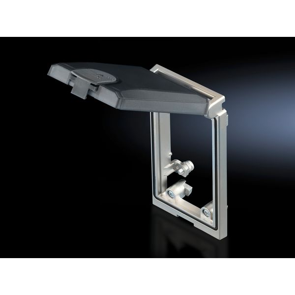 SZ Interface flap, modular, mounting frame, single image 2