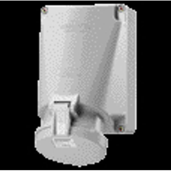Wall socket 63A 5P 1H >50V IP44 image 1