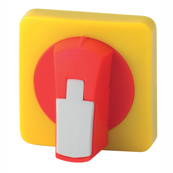 Handle type S000 for external operation, IP65, Red/Yellow,  Indication image 1