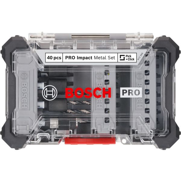 PRO Impact Screwdriving and Metal Drilling Mixed Set, 40 pcs image 3