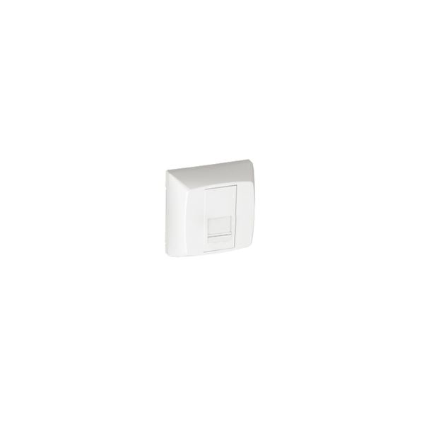 RJ45 CAT. 5E UTP SOCKET WHITE image 1