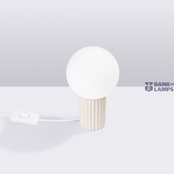 Table lamp HALO beige image 3
