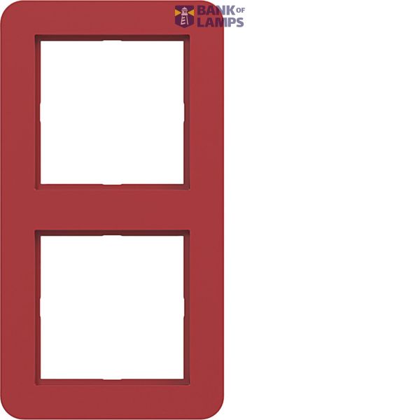 Double cover frame, C.1, glossy red image 1