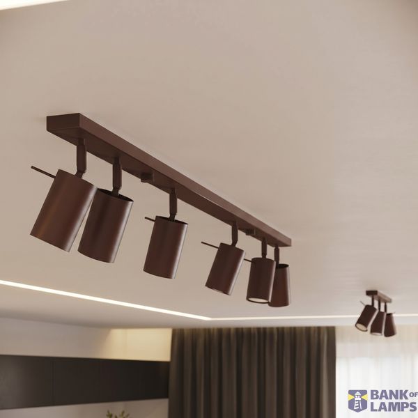 Wall lamp RING brown image 4