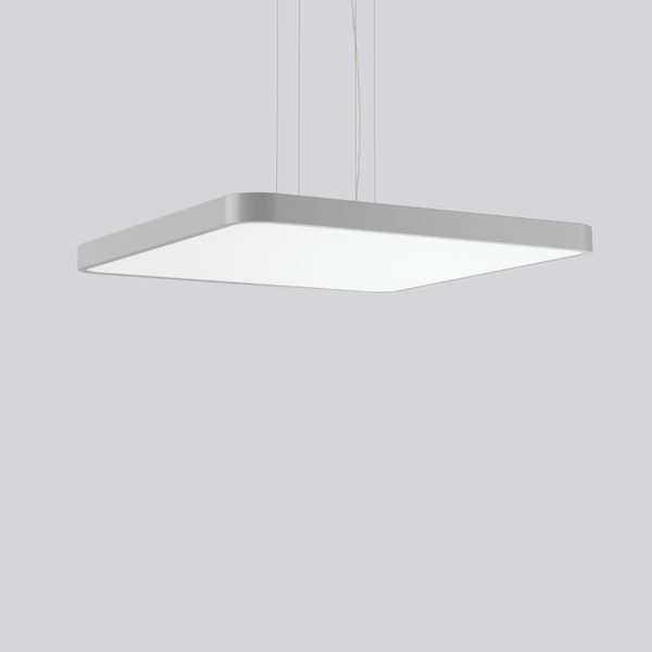 TRIONA square, 138 W, 17400 lm, 840, silver, DALI Pendant luminaires,  image 1
