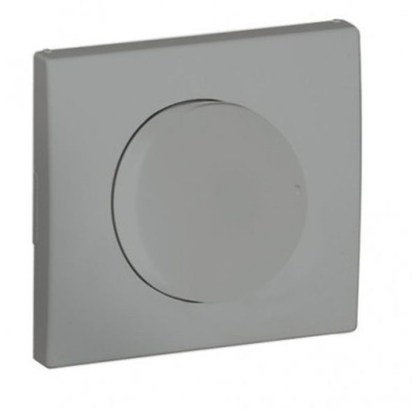 COV PLAT F/DIMMER/TWO-WAY SWITCH SILVER image 1