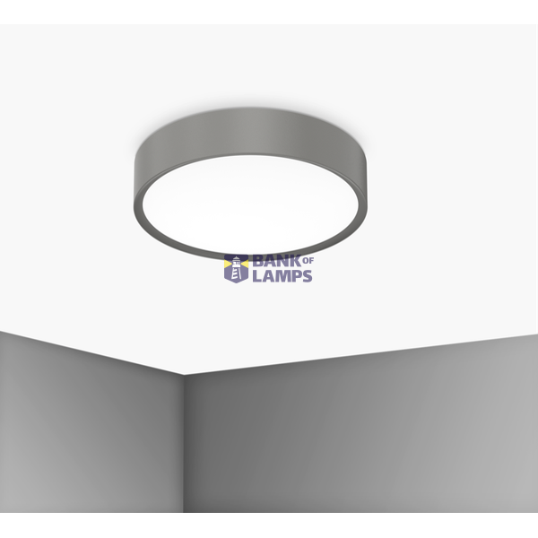 PLAF. BLANCA LUXE 300MM GRIGIO image 1