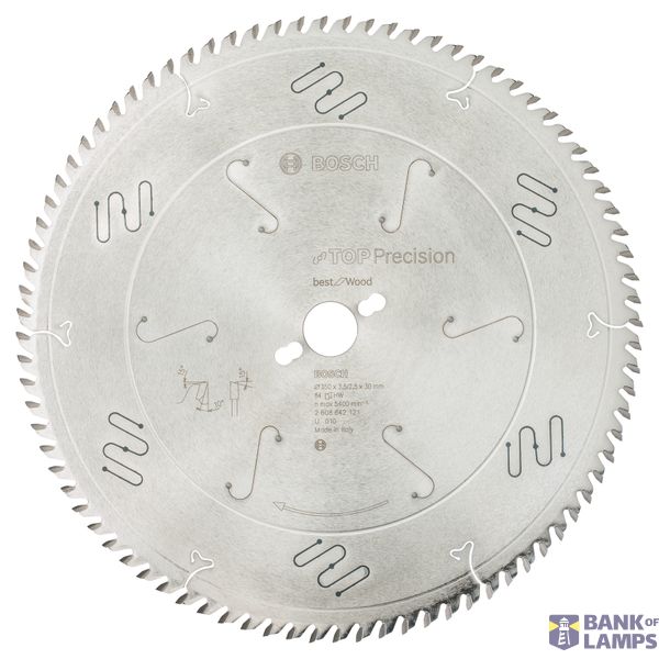 Top Precision Best for Wood circular saw blade 350 x 30 x 3,5 mm, 84 image 1