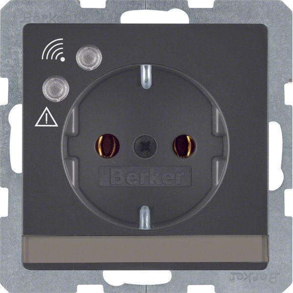 WCD RA with overvoltage protection, birch Q.1/Q.3/Q.7, anthracite image 1