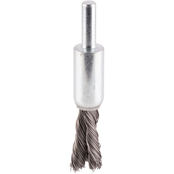 End Brush Knotted 10x0.35 mm Steel image 1
