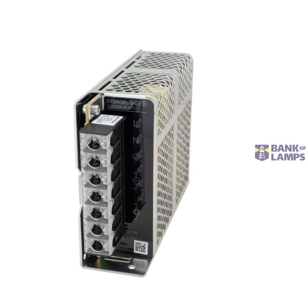 Power Supply, 100 W, 100 to 240 VAC input, 24 VDC, 4.5 A output, direct mounting, remote control S8FS2043F image 1