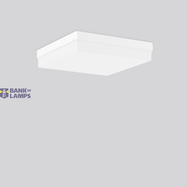 FLAT QUADRAT, 19 W, 1500 lm, 830, white, Phase-cut Ceiling and wall lu image 2
