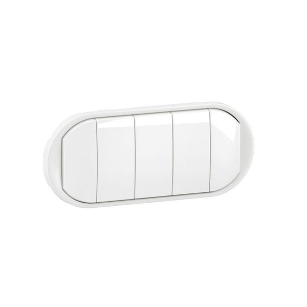 5 COMPACT ROCKERS WHITE image 2
