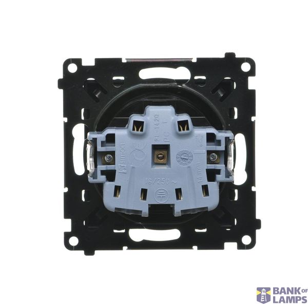 Double intermediate switch, (Mechanism), 10AX, quick connection, N/A image 1