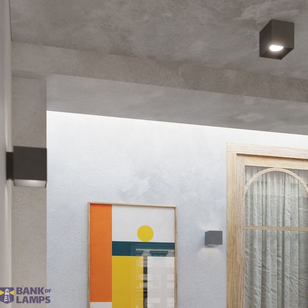 WALL LAMP QUAD 1 ANTHRACITE G9 1X40W IP20 image 7