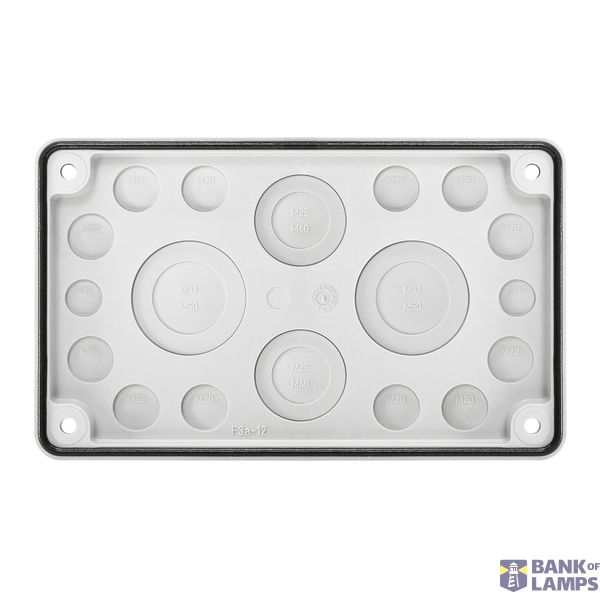 Cable entry gland plate 2xM16, 12xM20, 2xM40/25, 2xM50/32 image 1
