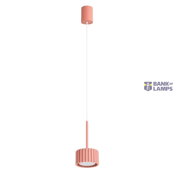 Pendant lamp AURA 1 peach Gx53 image 1