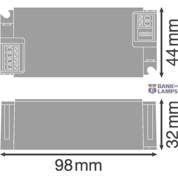 LED DRIVER DALI PERFORMANCE -44/220-240/1050 image 2