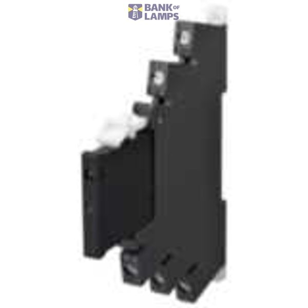 Slimline  SSR 6mm, incl. socket, AC output TRIAC, 2A, Screw terminals, 24V DC, Non Zero-cross G3RV5041F image 1