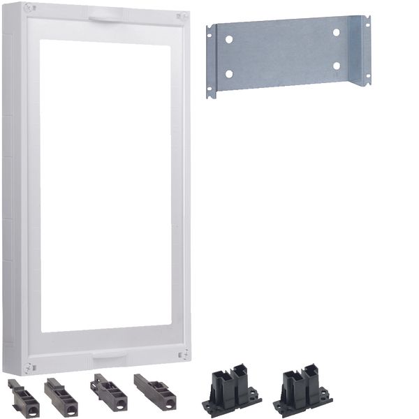 Assembly unit,universN,450x250mm,for NH2 fuse base on mounting plate image 1