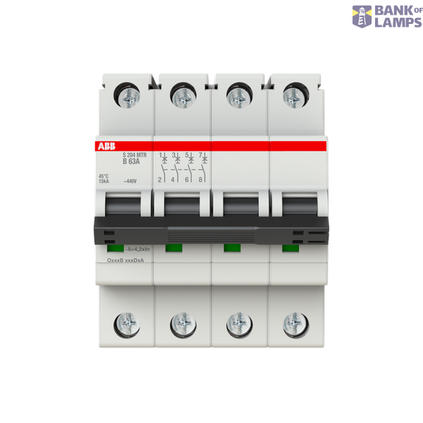 S204MTR-B63 Miniature Circuit Breaker image 1