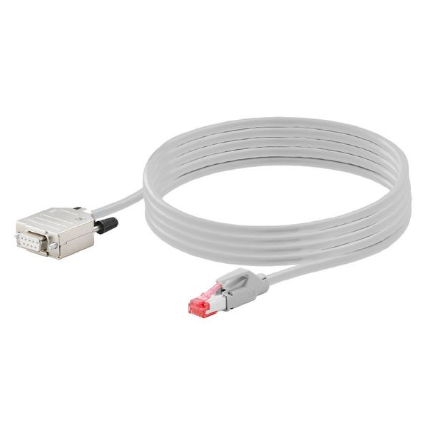 Sub-D socket 9 poles, RJ45 IP 20, 2.5 m image 1