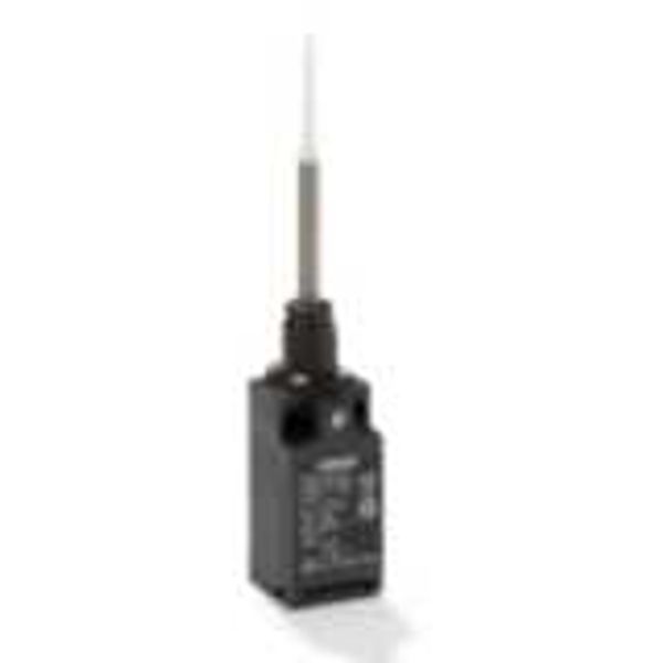 Limit switch, D4N, M20 (1-conduit), 1NC/1NO (snap-action), plastic rod D4N 0519C image 1