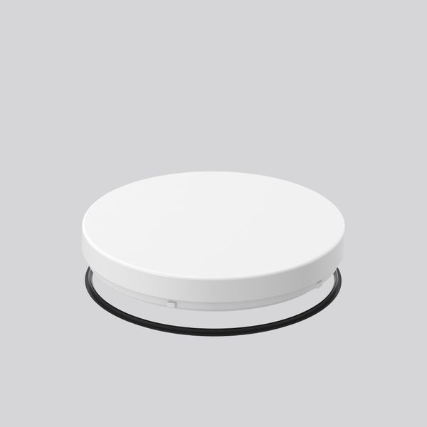 Replacement cover, plastic glass D 400 H 62 colour: white image 2