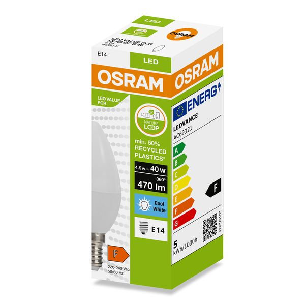 LEDPCRCLB40 4,9W/840 230VFR E14 FS1OSRAM image 2