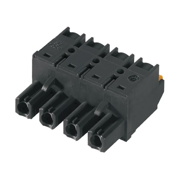 PCB plug-in connector, female plug, 7.62 mm, Number of poles: 9, 180°, PUSH IN with actuator, Clamping range, max. : 2.5 mm², Box image 3