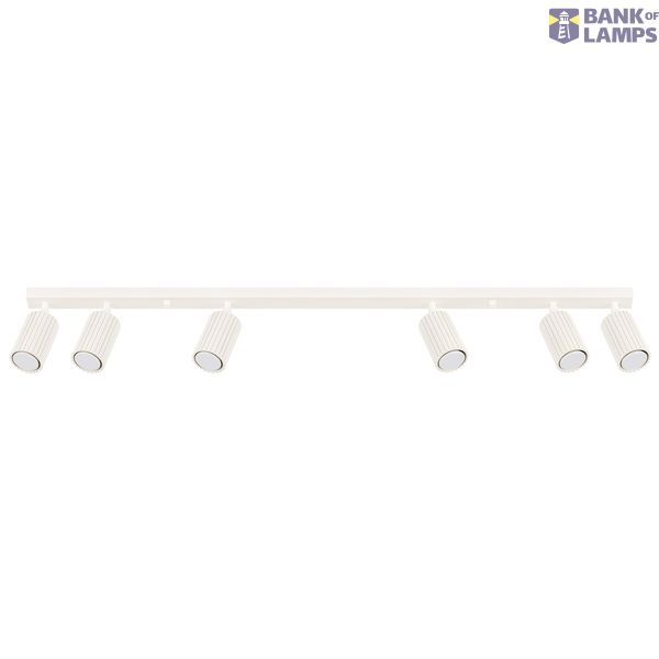 SPOTLIGHTS ON A BEIGE CEILING STRIP ON GU10, CARBON FAMILY image 3
