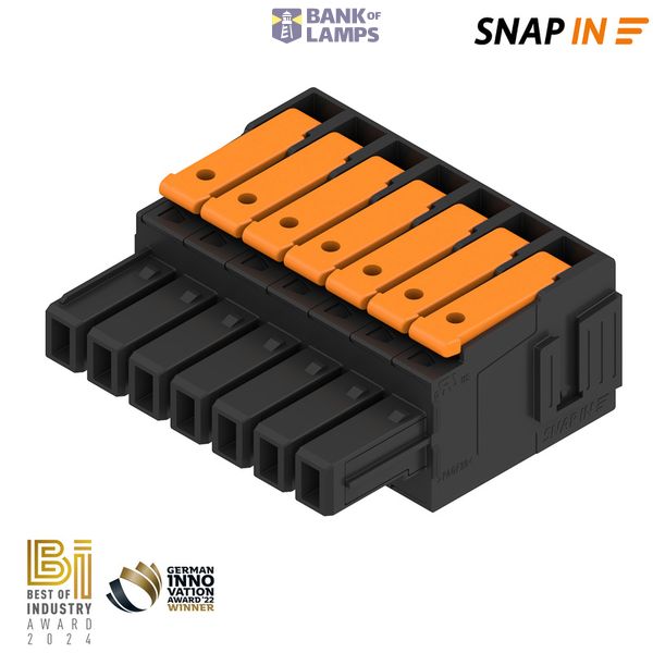 PCB connector (wire connection), 1000 V, 47.2 A, Pitch in mm: 6.35, 4  image 1